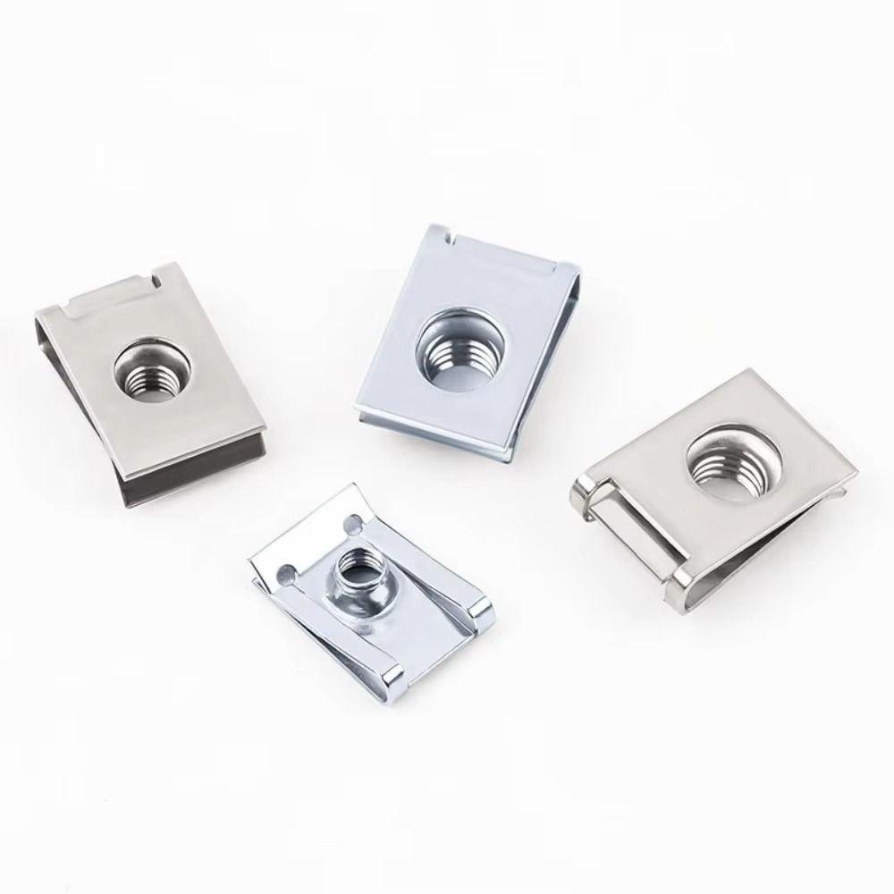 Durable Nut Screws Flat Head Nutsert Cap M 4 - M 8 Threaded Rivet  Hardware