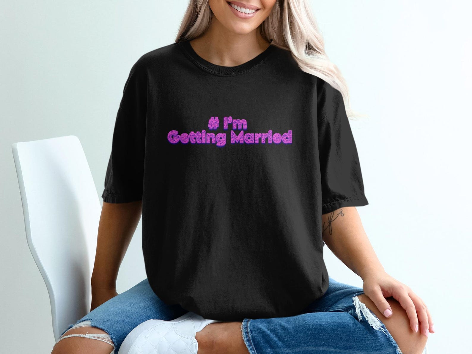 I m Getting Married T-Shirt, Bachelorette Party L