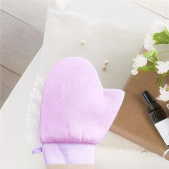 Vodotěsné vločkované rukavice aplikátor tělového mléka pro opalování a koupání