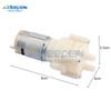 DC 12V R385 Priming Diaphragm Mini Pump Spray Motor Micro Pumps For Water Dispenser 90mm X 40mm X 35mm Max Suction 2m