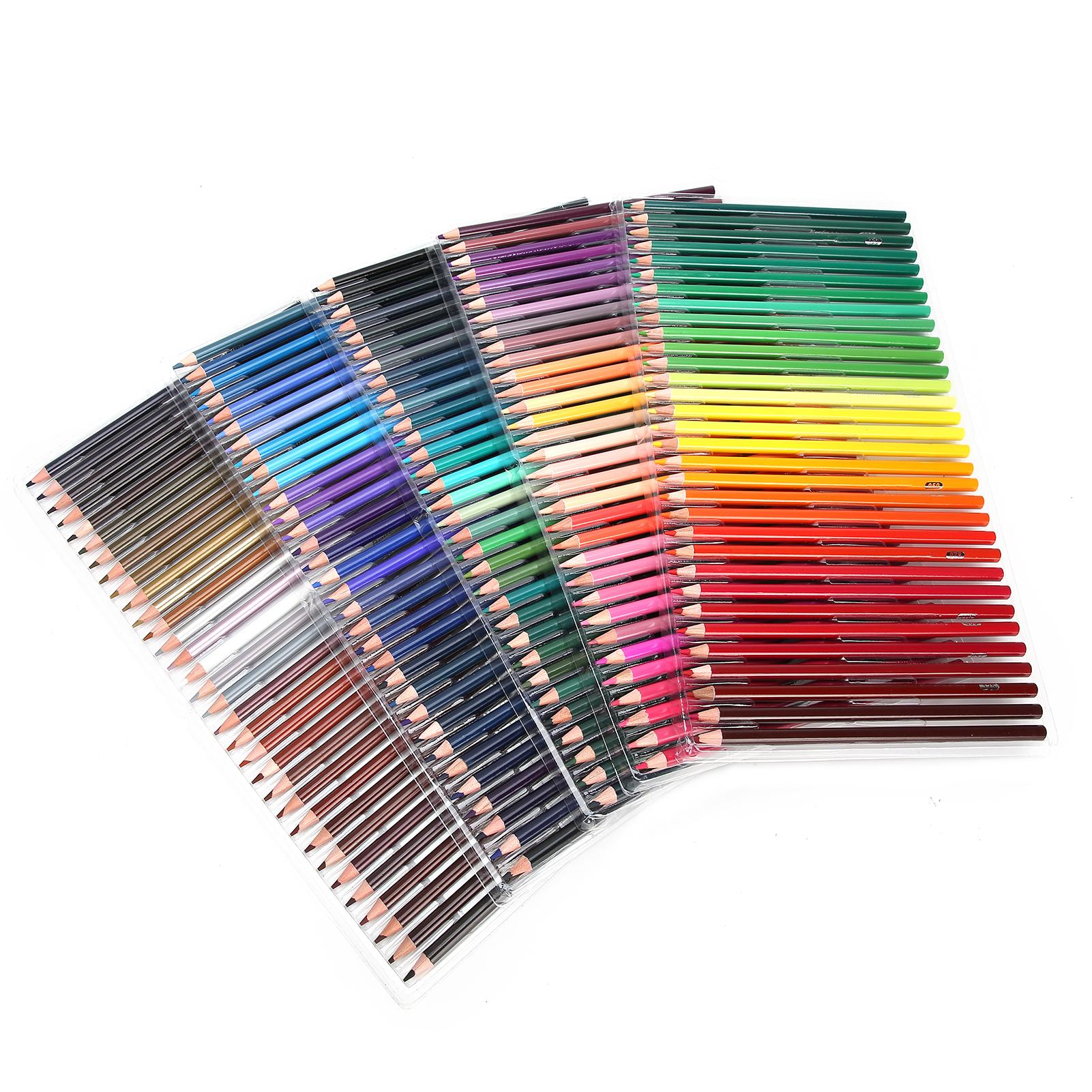 

Набор из 160 цветных карандашей на масляной основе, разноцветные мягкие карандаши для рисования для художников