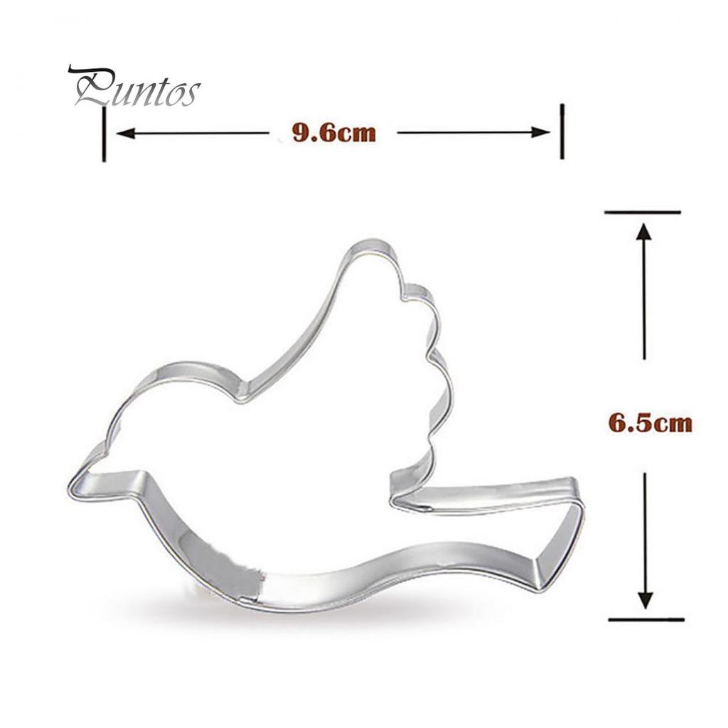Clean Products Bird Shape Stainless Steel Cookies Cutter Chocolate Biscuits Mold Baking Tool