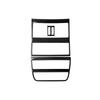 Rear Air Outlet Decoration Frame Vent Trim Strips Carbon Fiber Car Stickers For Series 5 BMW F10 2011-2017 Interior Accessories