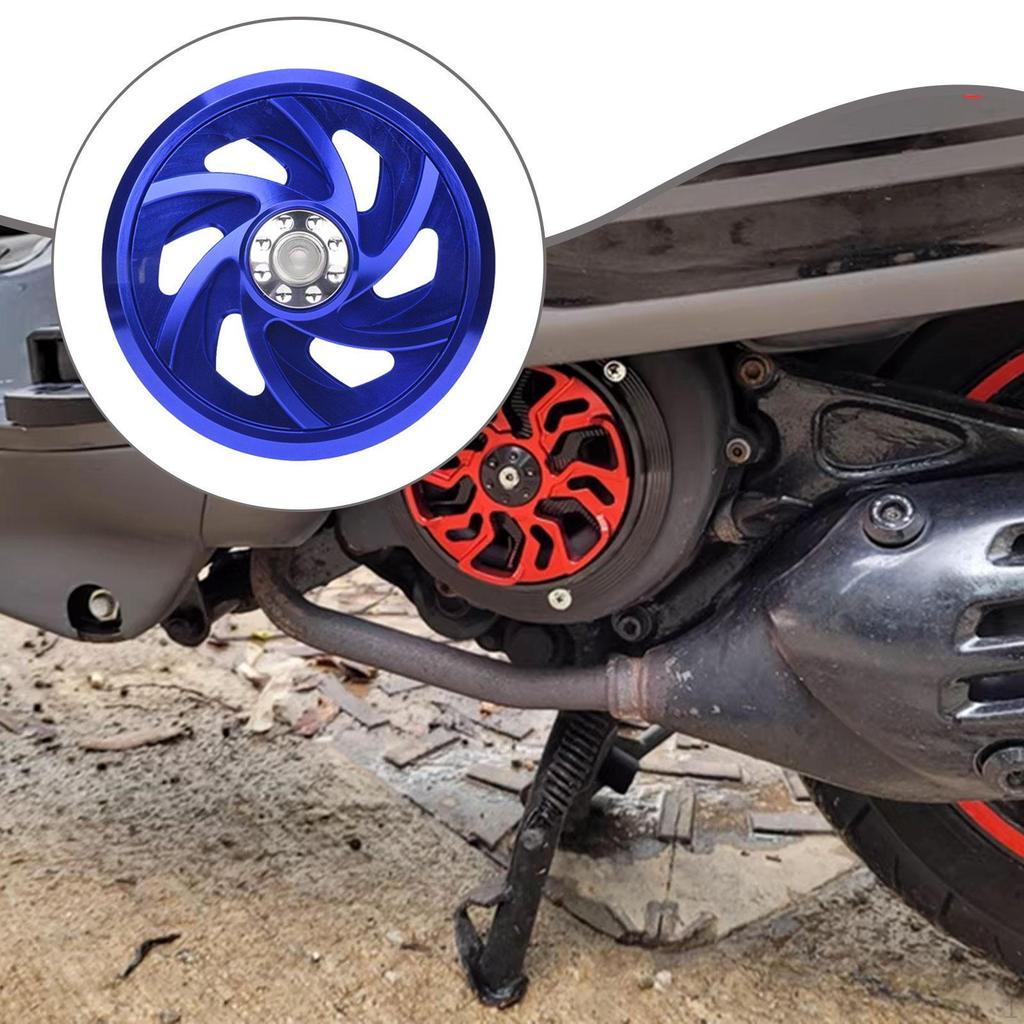 Motorcycle Engine Cooling Fan Cover Accessories Creative Gift Versatile Decor Aluminum Alloy