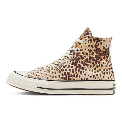 1970er Jahre Animal Print Chuck Classic Casual High-Top Canvas Schuhe Unisex Sneaker Leopardenmuster 167483C