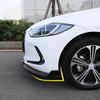 Front Lip Splitter for Modified Elantra 2016-2020: Three-Section Body Kit Bumper Chin
