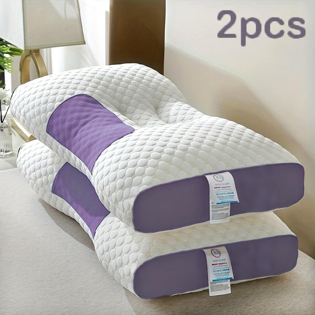 [Knitted Neck Protection Pillow]  Rray Knitted SP Neck Protection Pillow Moisture Absorption Breathable Sleep Pillow Core