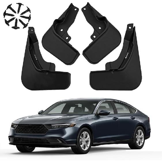 Car Mud Splash Guards Mud Flaps Fender Kit for Honda Accord Accessories 10th 2018     Mudguard Accessories Front and Rear 4-PC Set