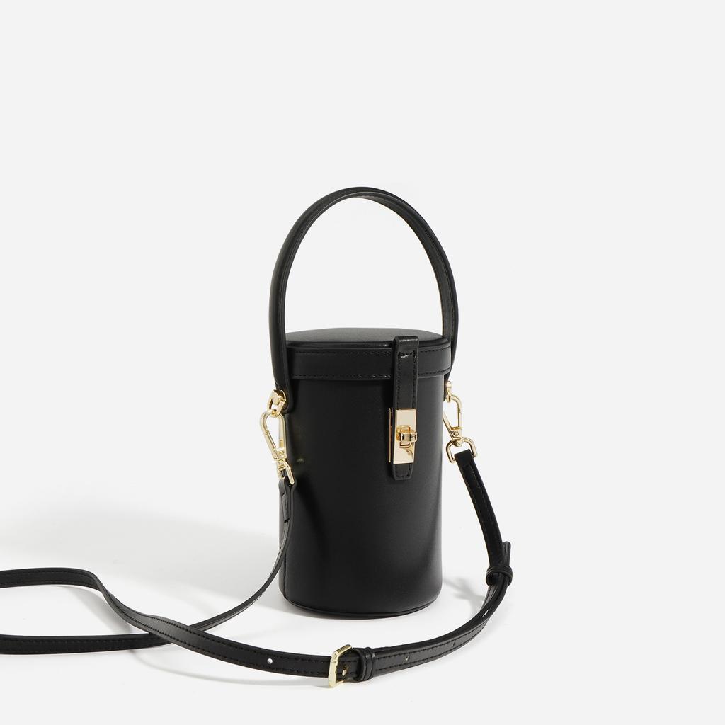 New Cylinder Bag Bucket Bag Women's Bento Bag Crossbody Small Cylinder Bag Mini Fashion Handbag