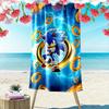 SONIC Beach Towel Suitable for Travel, Outdoor Activities, Swimming Pools, Yoga, Surfing, Camping, Hiking, Gym
