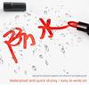 1/8/10Pcs Oil Marker Non-deletion Against Wate Quick Dry Permanent Markers for Art School Supply Black Marking Pen YQB02