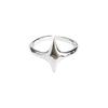 Rings For Women Geometric Fine Jewelry Finger Adjustable Simple Star Ring For Party Birthday Gift
