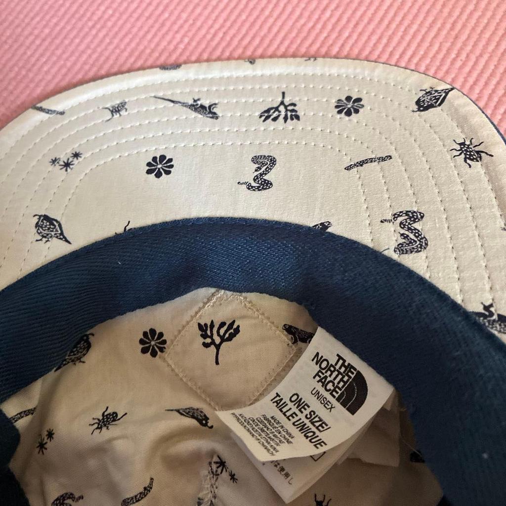 Used THE NORTH FACE Cap Navy Embroidered Logo Patch