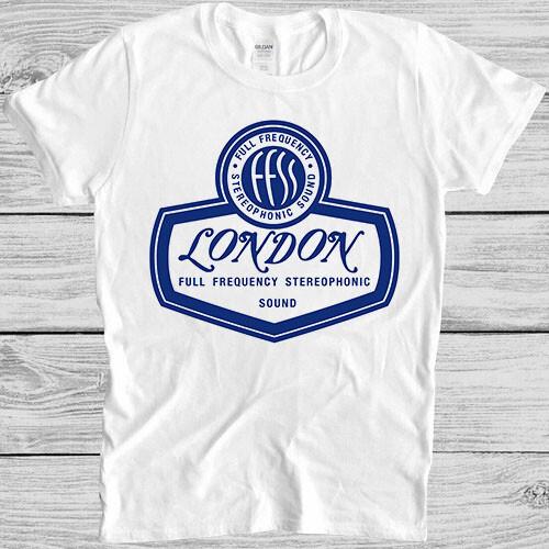 London Records T Shirt 3000 Stereophonic Sound Unisex Cool Gift Tee Unisex T-Shirt M
