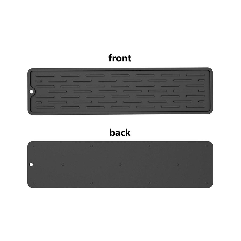 Silicone Tableware Cushion Anti Slip Sink Tray Kitchenware Protection Mat Dish Drying Cushion Pad Storage Drain Mat Coasters