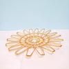 Hollow Structure Candy Dessert Rack Scalable Wire Fruit Basket  Desktop Storage