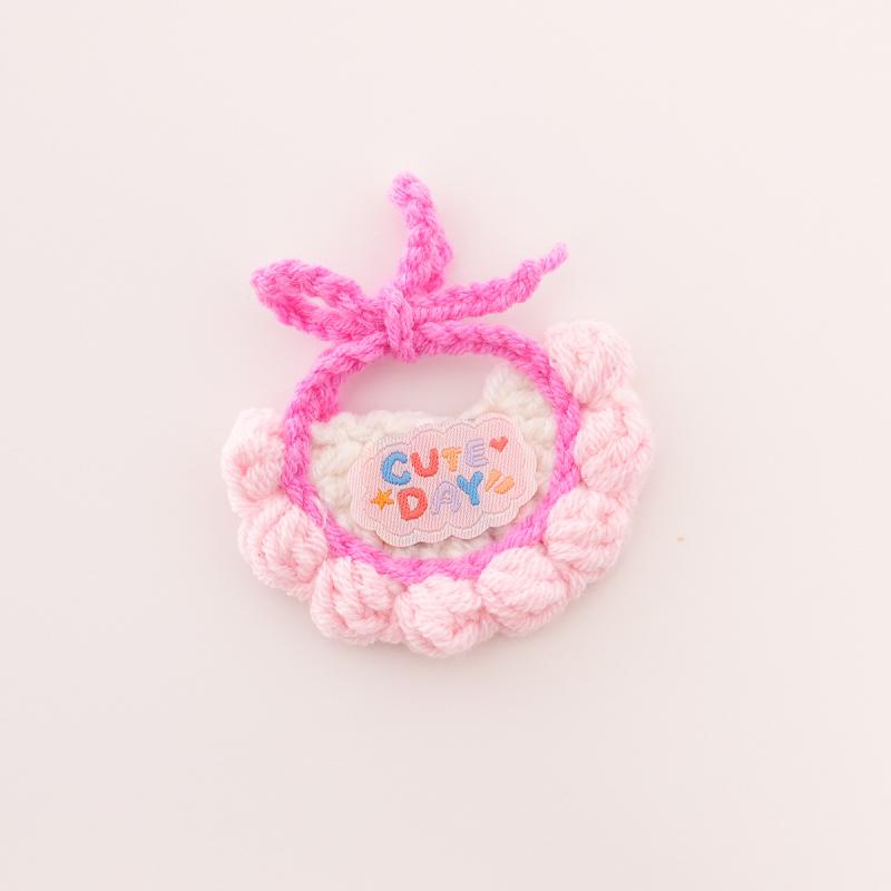 Hand-Knit Peanut Penguin Hat Bib Doll Clothes Set - Crossbody Bag Drool Bib Accessory Skirt for 20cm Dolls