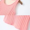 Women Thermal Vest Velvet Cotton Comfortable Underwear Ribbed Winter Warmer Clothing Clothes Thickened Casual Basic Top