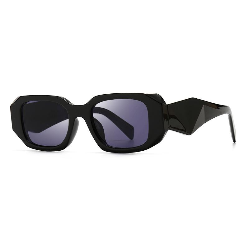High Quality High End Designer Style Stylish Retro Trendy Travel Friendly Square Shaped Female Male Women Sun Glasses