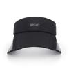 Empty Top Sports Cap Retractable Brim Golf Hat Casual Tennis Hat  Tennis