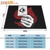 Poker Game Playing Cards Gambler Hands Casino Holdem Ultra-Soft Blanket Quilt Winter Sofa Cover Bed Covers