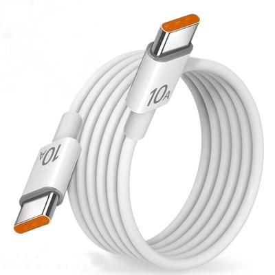 Fast Charger 120W 10A PD Dual USB C To Type C Quick Charging Cable High-speed Data Transfer Wire Cord