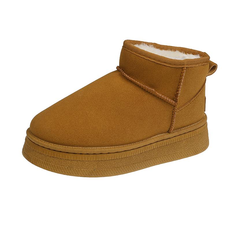 New 2024 hot sale Women Winter Boots Designer Platform Boots for Leather Warm Short Plush women's Ankle Boots Botines Mujer