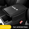 AANK1 Auto-Armlehnenbox-Matte Mittelkonsolen-Aufbewahrungstasche Zubehör für Kia Rio Soul Seltos Forte K5 K3 Niro Sorento Stinger Sportage