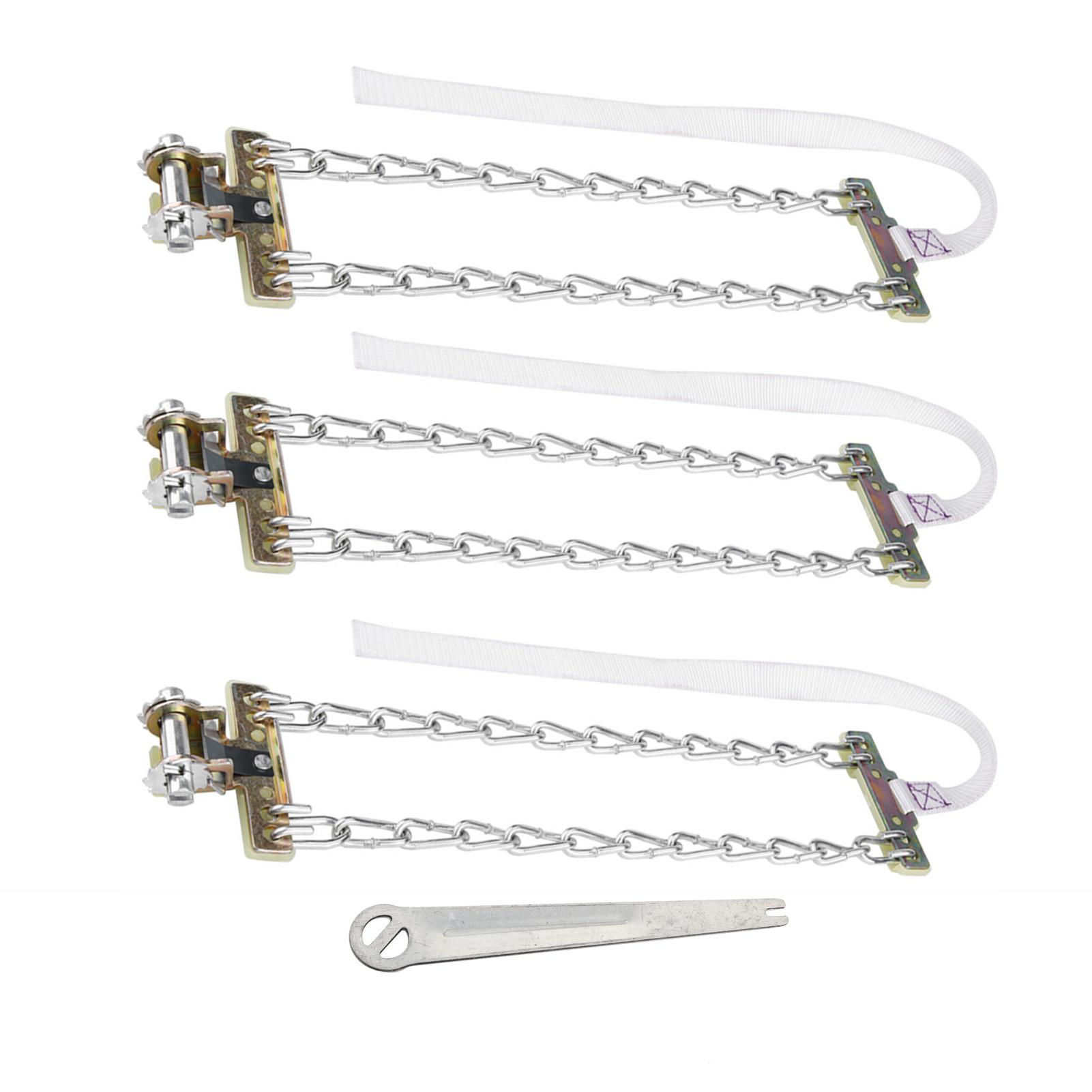 

3 шт. 235 285 мм Противоскользящие Цепи для Грязи, Льда, Снега, Зимние Ремни Безопасности для Шин для Легковых, Грузовых Автомобилей, Внедорожников