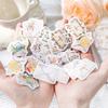 Journamm 45pcs Ins Mini Boxed Stickers DIY Scrapbooking Collage Supplies Creative Decor Stationery Sealing Aesthetics Stickers