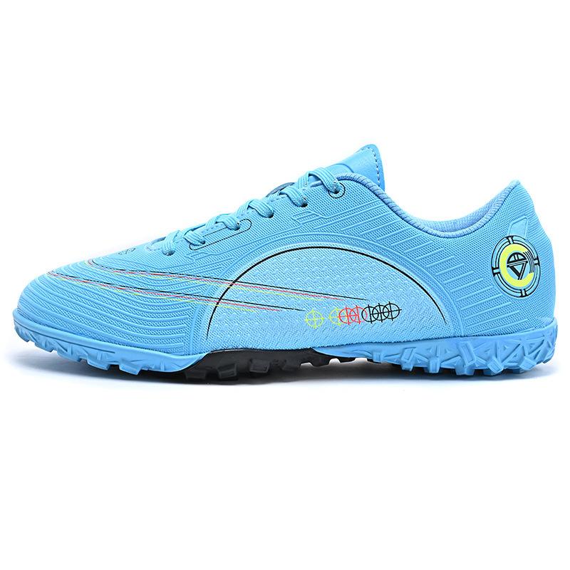 Football shoes tf broken nails artificial turf AG nails leather feet youth student competition leather feet training sports shoes