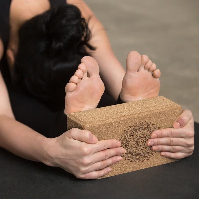 Yibei High-Density Cork Yoga Block