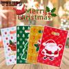 WTEMPO Christmas Printed Plastic Handbags Halloween New Year Birthday New Year Presents Packaging Bags Festive Party Gift Bags