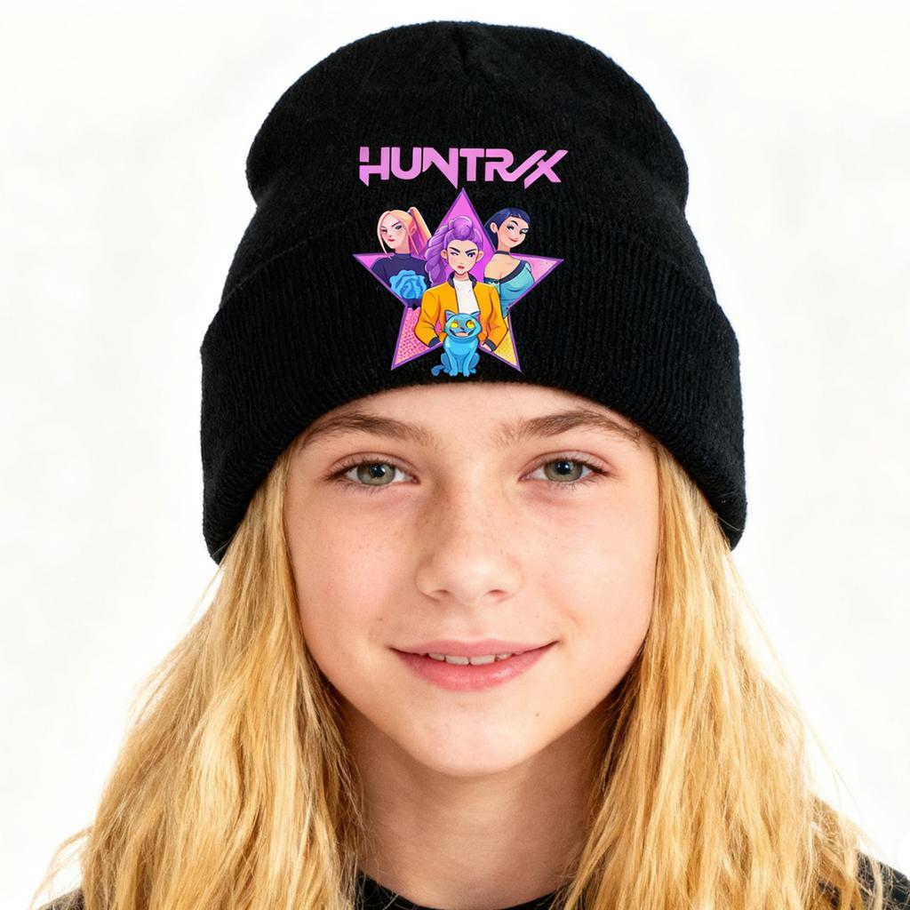 Group Surrounding Knitted Hat And Winter Wool Hat Outdoor Warm Wool Hat Couple Hat