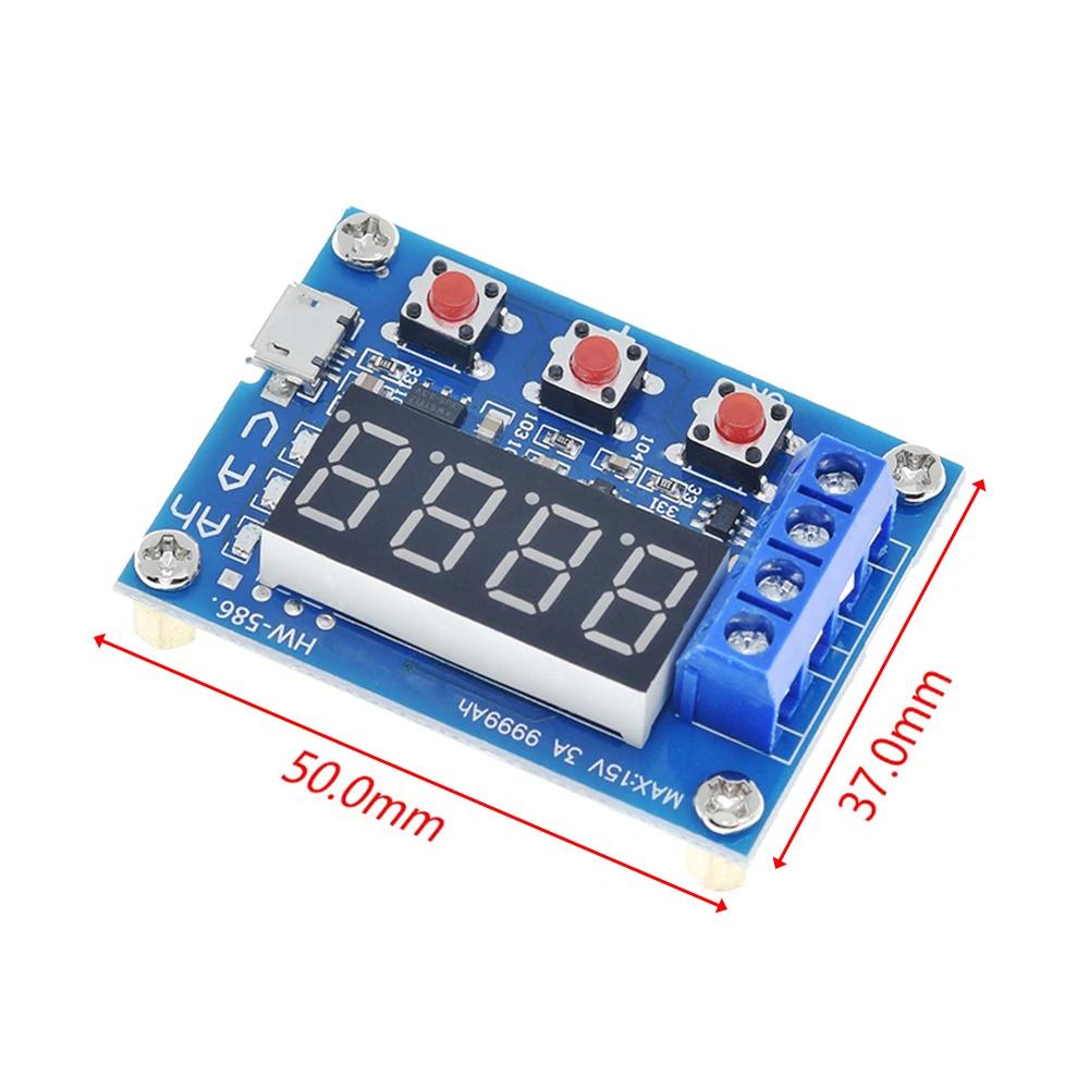 1-10pcs 1.2V 12V 18650 ZB2L3 Li-ion Lithium Battery Capacity Tester+Resistance Lead-acid Battery Capacity Meter Discharge Tester