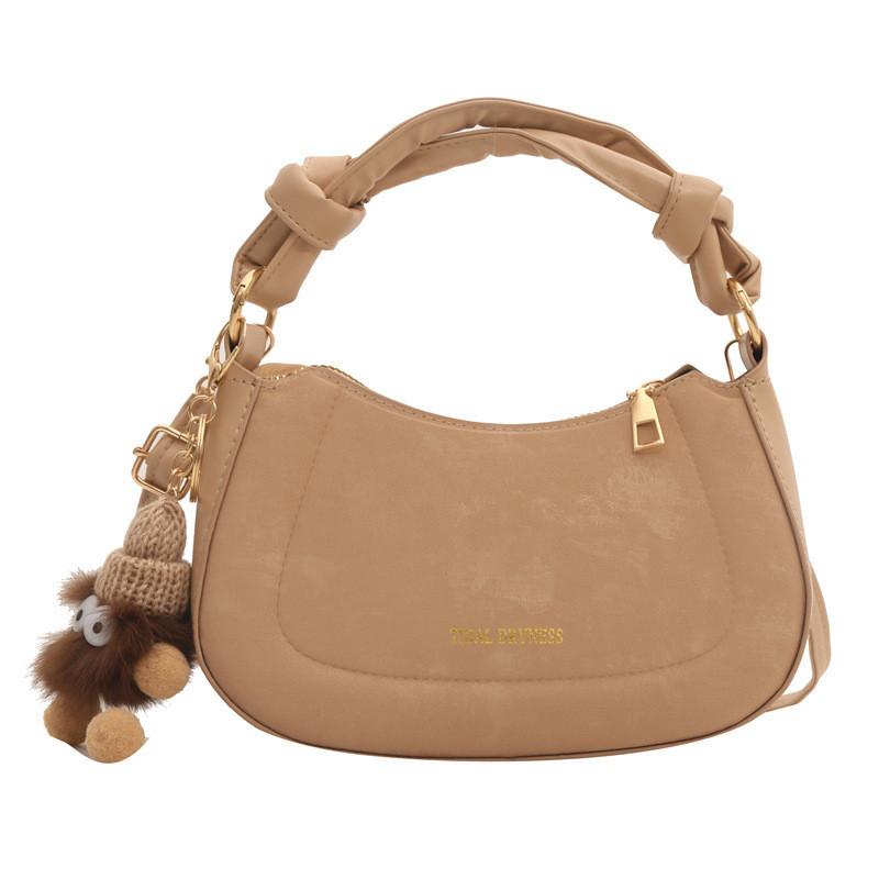 2024 New Street Trend Small Square Bag Women's Fashion High-end Single Shoulder Messenger Bag