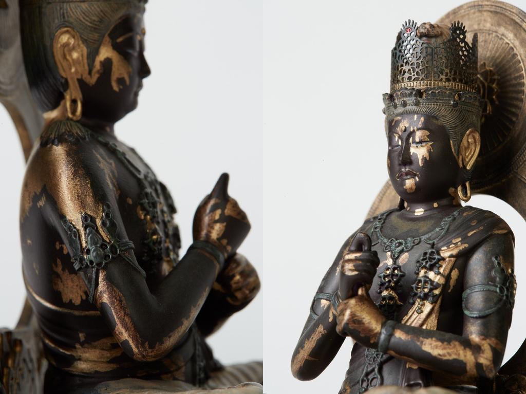 Isumu TanaCOCORO Dainichi Nyorai Buddha Statue Figure Polystone [Palm]