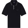 Standard Fit Stretch Cotton Knit Short Sleeve Polo Shirt Men Tops XM001557-AF10363-UC001