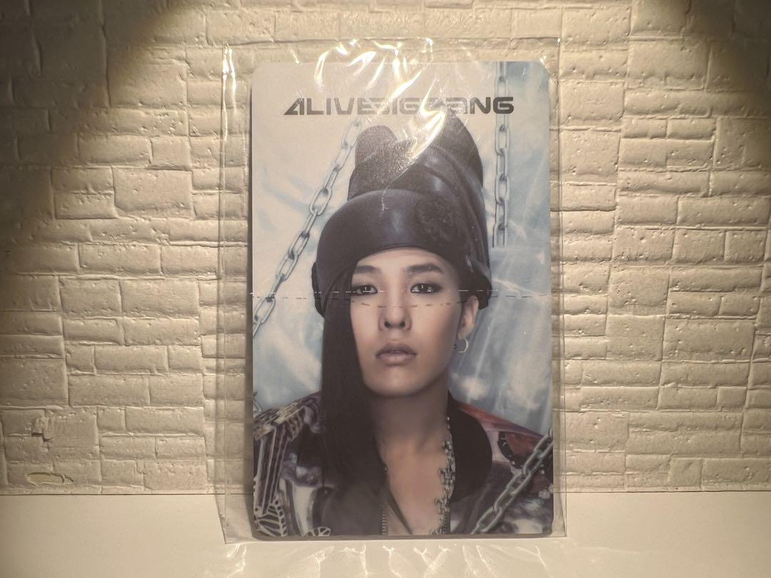 

[USED] BIGBANG ALIVE G-Dragon trading card