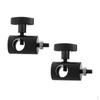 2Pack Adapter Convert 5/8 Inch Stud To 17MM Long 1/4 Thread, Multi Functional Mount Bracket