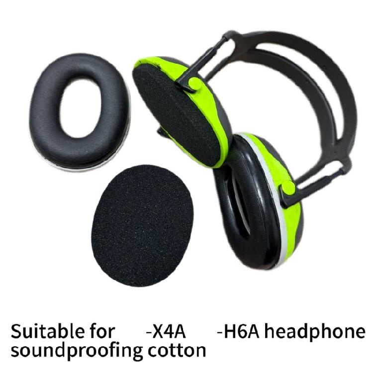 Soft Over Ear Pad Replacements For X4A H6A Headphones Enhances Seal Comfort Fit Ear Cushions