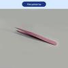 Anti-Static Stainless Steel Precision Tweezers, Curved Tip for Electronics, Eyelash Extensions, Manicure, Bird's Nest Picking, and Hair Removal.