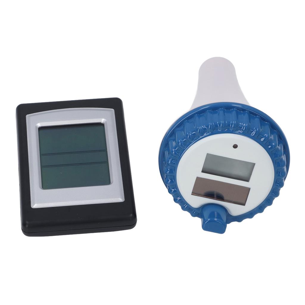 Termometro per Piscina IPX8 Impermeabile Solare Senza Fili Galleggiante Misuratore Temperatura Acqua Piscina per