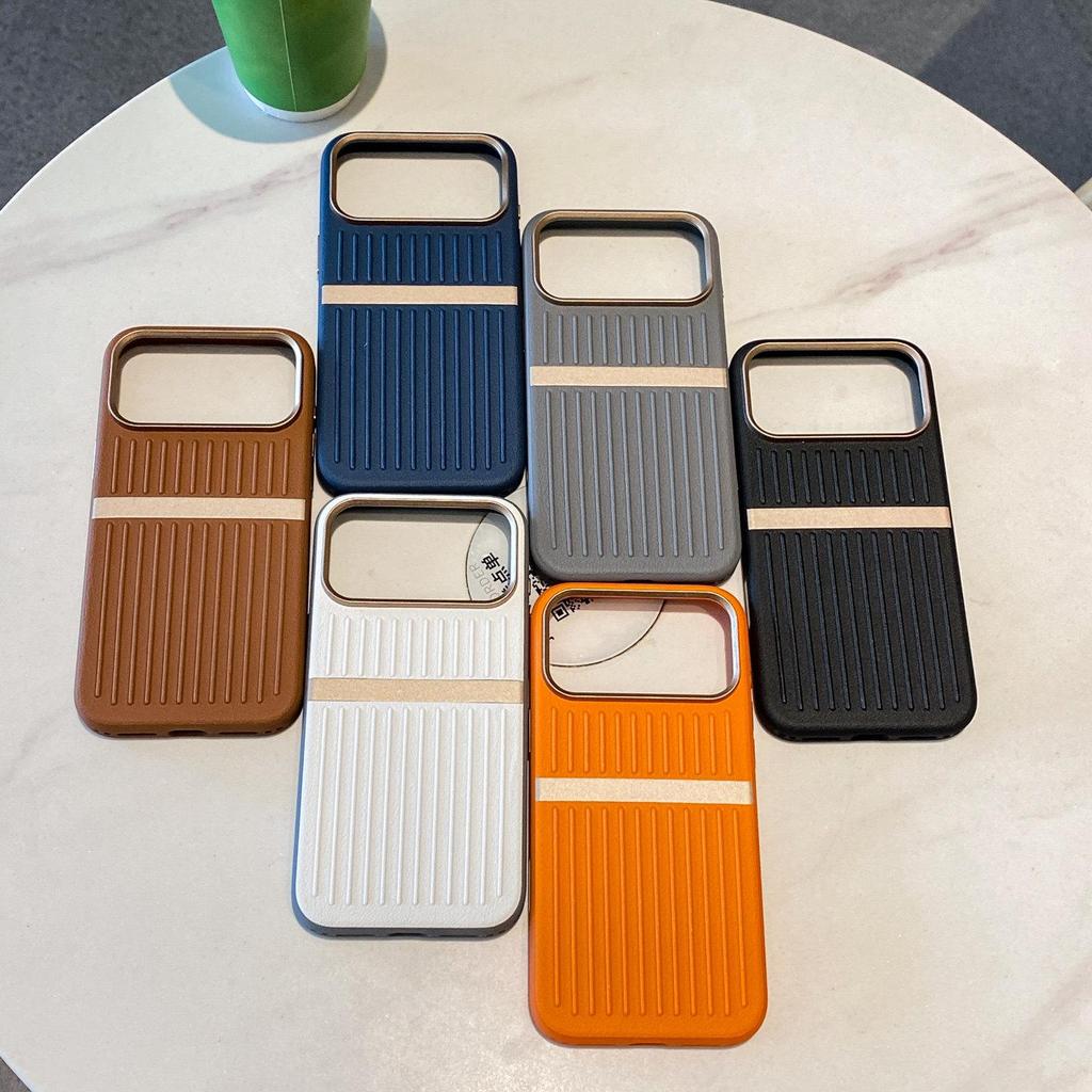 Luggage Magnetic Series Protective Case for iPhone 17 Pro Max with Apple 16 AI Button & Full Coverage