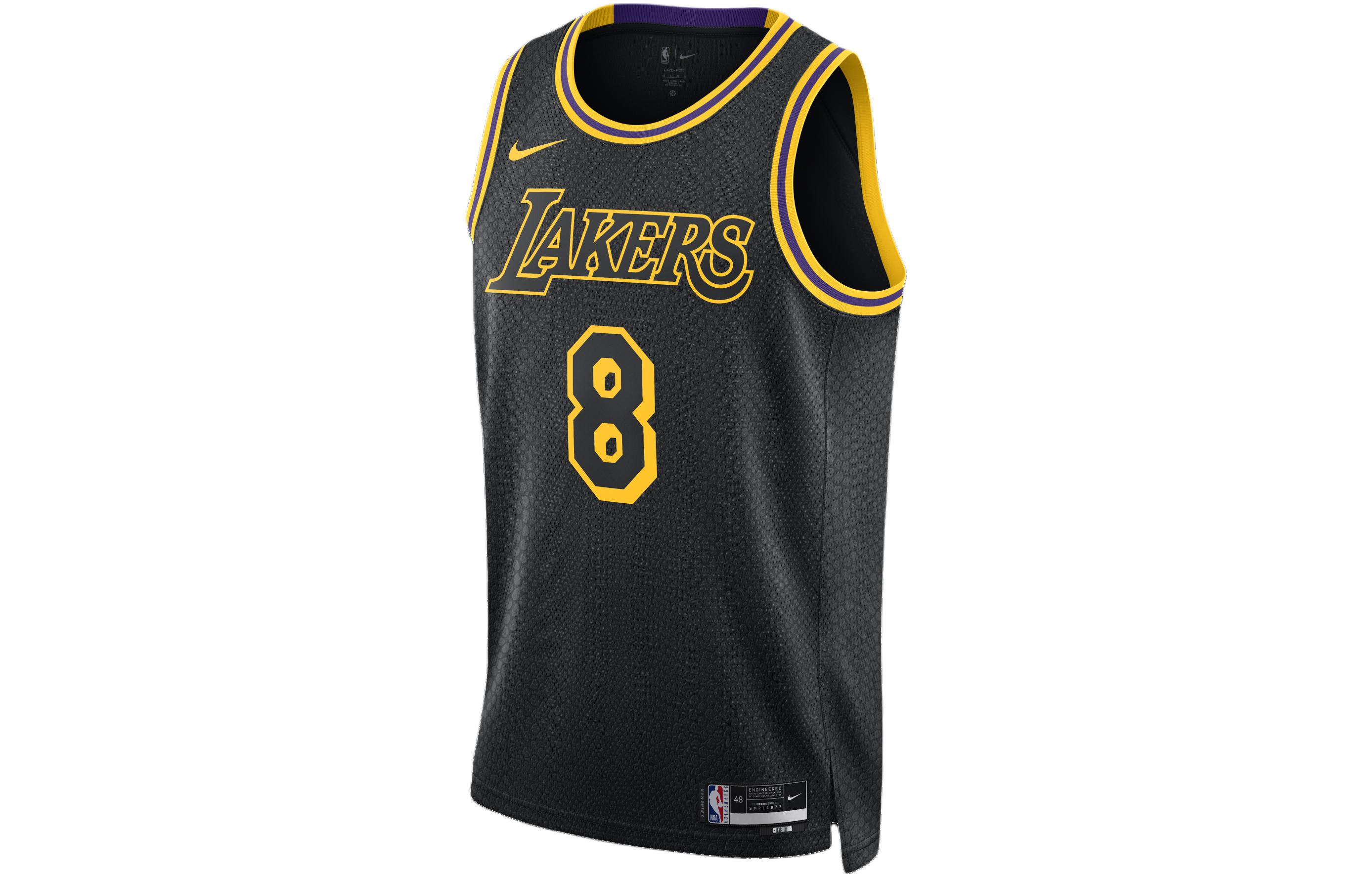 

Nike Kobe Mamba Mentality Los Angeles Lakers City Edition Swingman Jersey FW23 FN7297-010 M