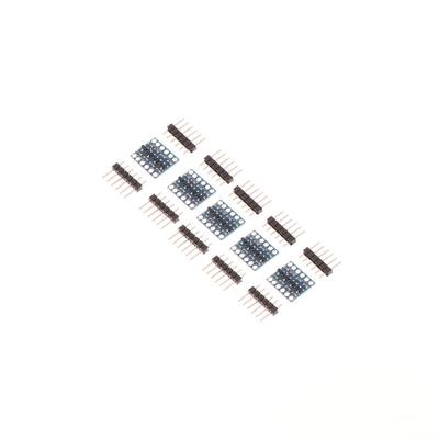5/10/15 Stück Pegelwandlermodul 4-Kanal IIC I2C Logikpegelwandler Bidirektionales Modul 5V auf 3,3V