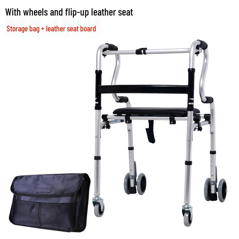 Yade Hliníková chodítka se sedátkem a masážní funkcí pro seniory a osoby se zdravotním postižením