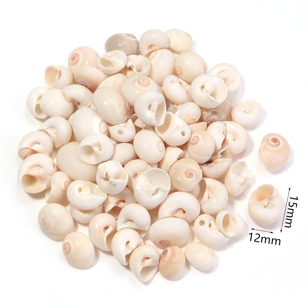 40g/bag Sea Shell Beads Tiny Conch Beads Undrilled Natural Shell Beads For Jewelry Making DIY Crafts Ornament Home Decoration