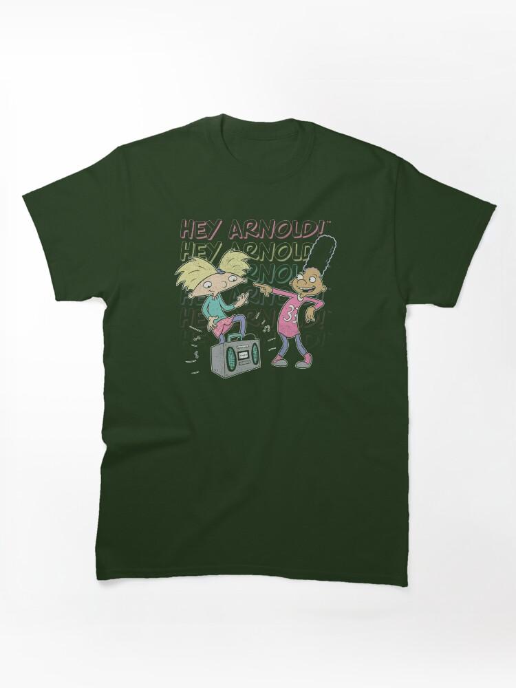 Hey Arnold! Hey Arnold! Arnold And Gerald Boombox Classic Unisex T-Shirt