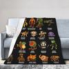 Premium Italienisches Brainrot Design Decke Atmungsaktiv Gemütlich Ganzjahresnutzung Geschenkidee Bedruckte Decke Ultra Weich Für Wohnkultur